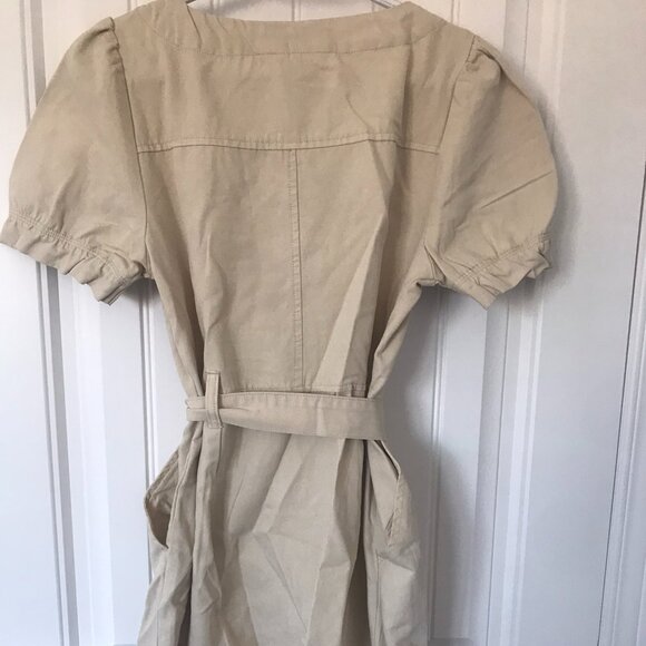 Miss Selfridge Belted Sweetheart Neckline Dress - Picture 4 of 4